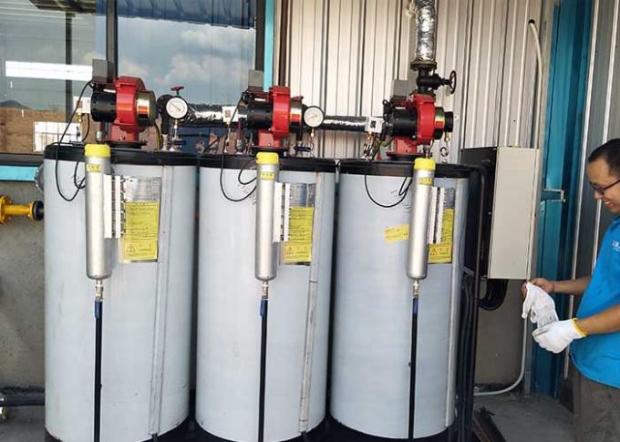 eficacia de combustión de gas del generador de vapor de 50kg 100kg alta