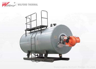 Circulación natural de gas horizontal de la caldera de agua caliente para la industria que se lava