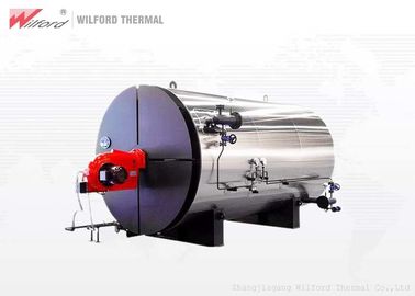Temperatura baja grande de circulación forzada del gas de escape de la superficie de caldeo del calentador de aceite caliente