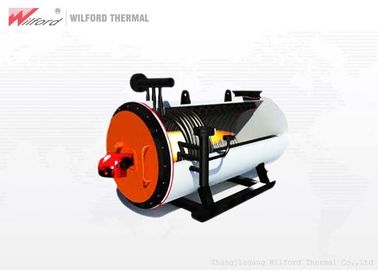 combustión de fuel horizontal del combustible del calentador de aceite caliente 3500KW suficiente