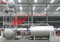 Caldera termal de fuel diesel del aceite del gas industrial de la serie de YYQW con la hornilla de Italia