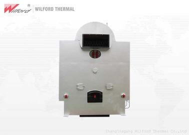 Caldera de agua caliente horizontal de la biomasa, caldera de agua caliente industrial para la línea del guante