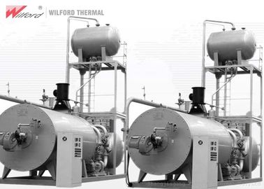 Calentador de aceite termal de alta temperatura de gas con el dispositivo de la supervisión de la seguridad